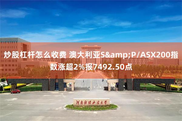 炒股杠杆怎么收费 澳大利亚S&P/ASX200指数涨超2%报7492.50点