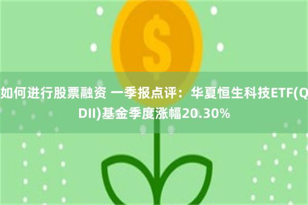 如何进行股票融资 一季报点评：华夏恒生科技ETF(QDII)基金季度涨幅20.30%