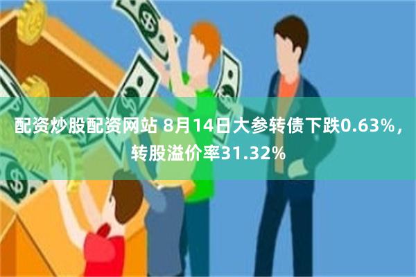 配资炒股配资网站 8月14日大参转债下跌0.63%，转股溢价率31.32%