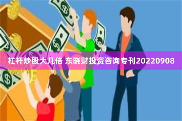 杠杆炒股大几倍 东晓财投资咨询专刊20220908
