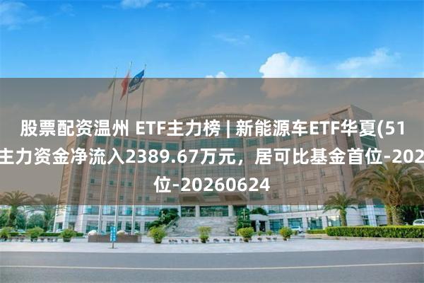 股票配资温州 ETF主力榜 | 新能源车ETF华夏(515030)主力资金净流入2389.67万元，居可比基金首位-20260624