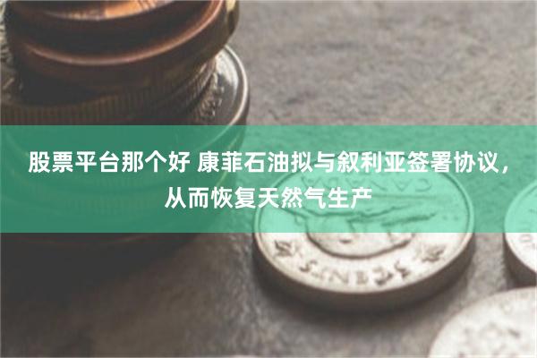 股票平台那个好 康菲石油拟与叙利亚签署协议，从而恢复天然气生产