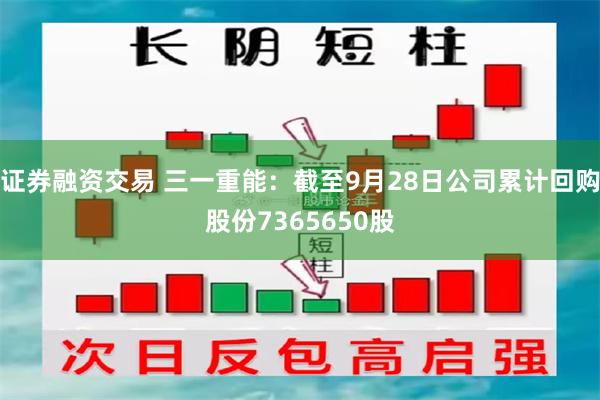 证券融资交易 三一重能：截至9月28日公司累计回购股份7365650股