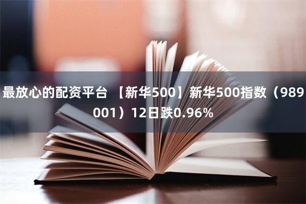 最放心的配资平台 【新华500】新华500指数（989001）12日跌0.96%