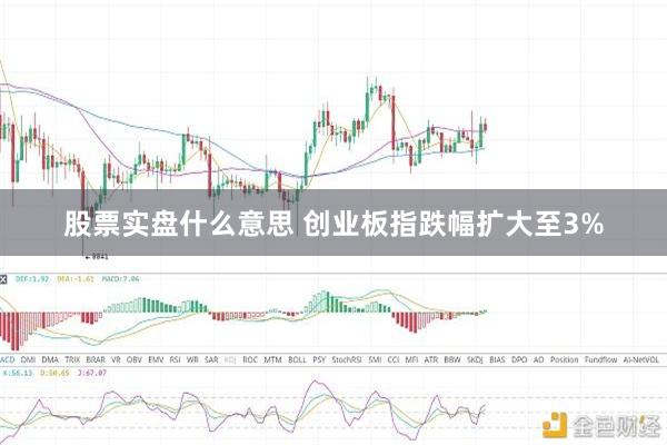 股票实盘什么意思 创业板指跌幅扩大至3%